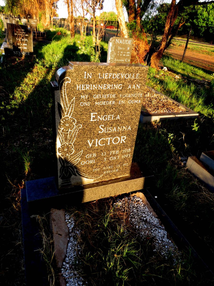 VICTOR Engela Susanna 1918-1993