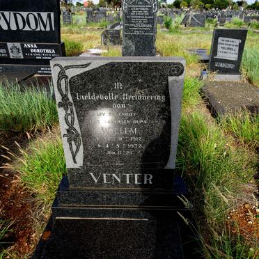 VENTER Willem 1912-1972