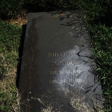 VILLIERS Johannes Jacobus, de 1949-1991