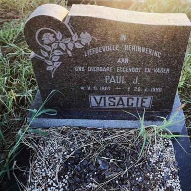 VISAGIE Paul J. 1907-1960