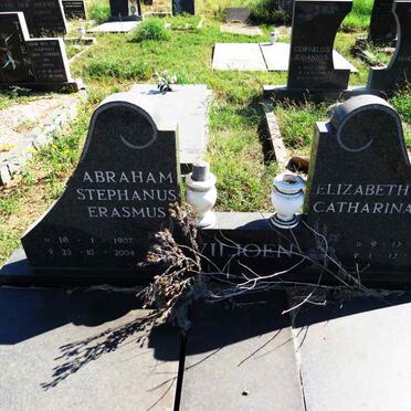 VILJOEN Abraham Stephanus Erasmus 1907-2004 & Elizabeth Catharina 1908-1988