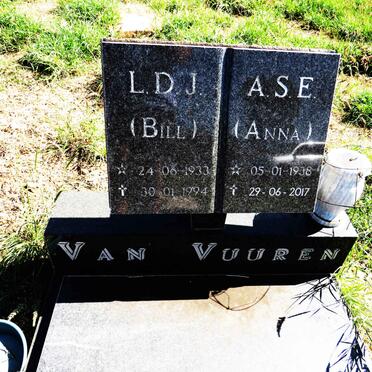 VUUREN L.D.J., van 1933-1994 & A.S.E. 1938-2017