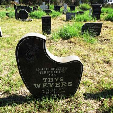 WEYERS Thys 1951-1999