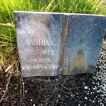 WYK Petrus J., van 1893-1966 & Martha C. NOETH 1899-1967_2