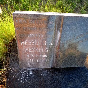 WESSELS Wessel J.A. 1905-1965
