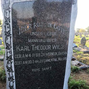 WILZ Karl Theodor 1889-1944