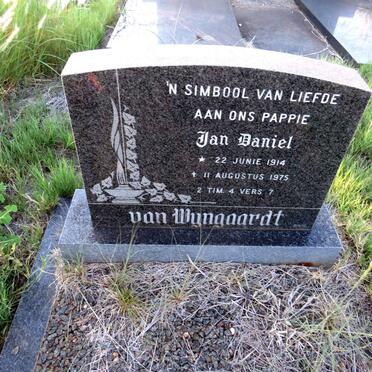 WYNGAARDT Jan Daniel, van 1914-1975