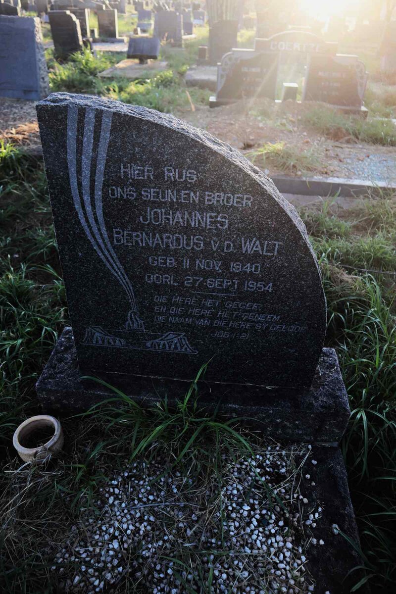 WALT Johannes Bernardus, v.d. 1940-1954