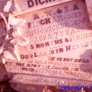 FINCHAM John Thornton Zacari...?  -1895