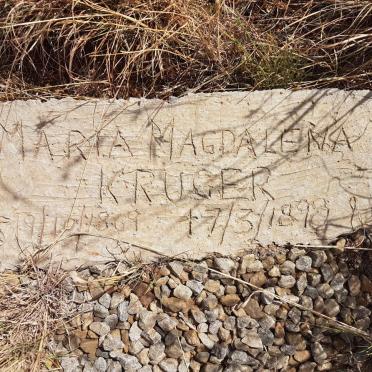 KRUGER Maria Magdalena 1869-1898