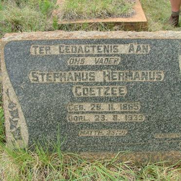 COETZEE Stephanus Hermanus 1865-1933