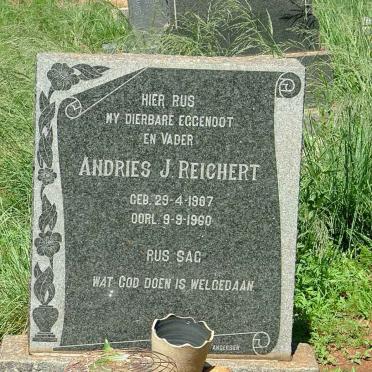 REICHERT Andries J. 1907-1960