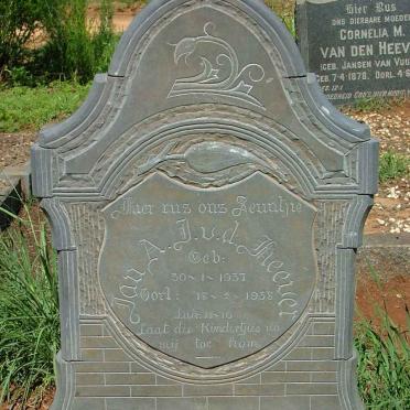 HEEVER Jan A.J., v.d. 1937-1938