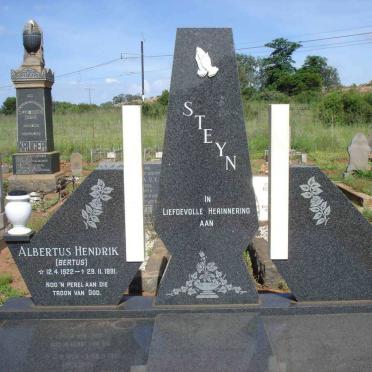 STEYN Albertus Hendrik 1922-1991