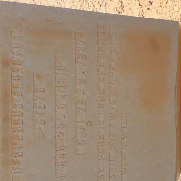 STEYN Gerhardus Albertus 1919-1937