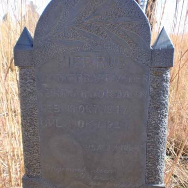 JORDAAN Gert J.D. 1847-1924