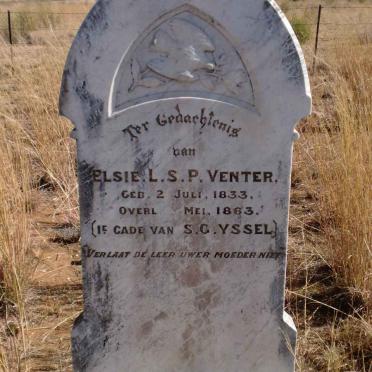 VENTER Elsie L.S.P. 1833-1863