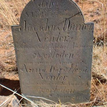 VENTER Jacobus Daniel &amp; Anna Dorathea