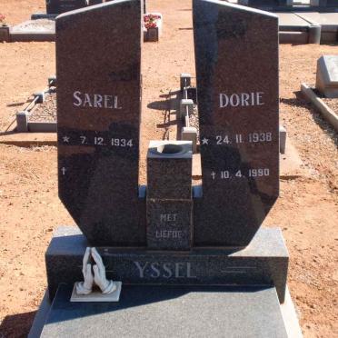 YSSEL Sarel 1934- &amp; Dorie 1938-1990