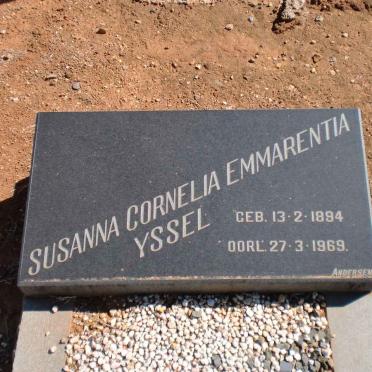 YSSEL Susanna Cornelia Emmarentia 1894-1969