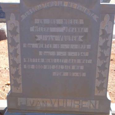 VUUREN Helena Johanna J. van nee VENTER 1879-1941