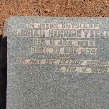 YSSEL Johan Henning 18?4-1934