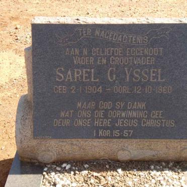 YSSEL Sarel G. 1904-1960
