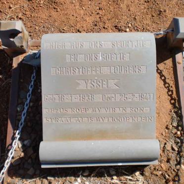 YSSEL Christoffel Lourens 1938-1941
