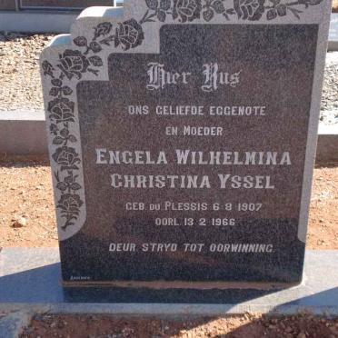 YSSEL Engela Wilhelmina Christina nee DU PLESSIS 1907-1966