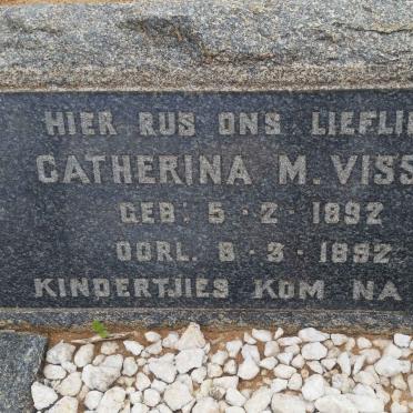 VISSER Catherina M. 1892-1892