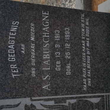 LABUSCHAGNE A.S.1913-1993
