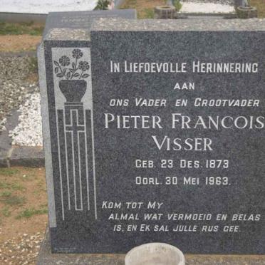 VISSER Pieter Francois 1873-1963
