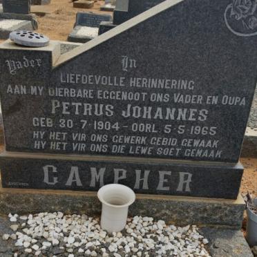 CAMPHER Petrus Johannes 1904-1965