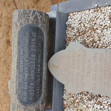 CRONJE Pieter Arnoldus 1884-1932