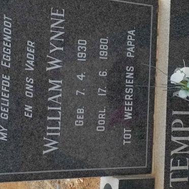 TEMPLAR William Wynne 1930-1980