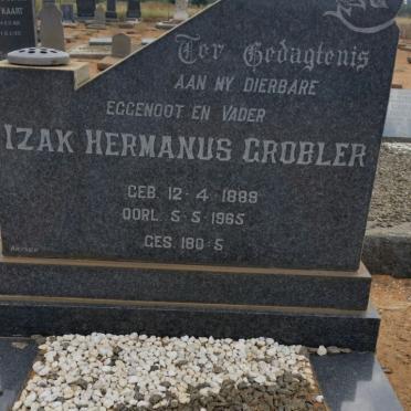 GROBLER Izak Hermanus 1889-1965