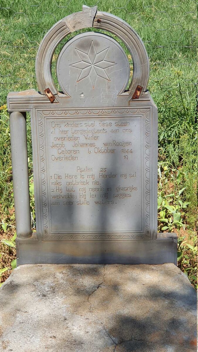 ROOIJEN Jacob Johannes, van 1844-19??