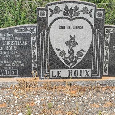ROUX Pieter Christiaan, Le 1887-1960 &amp; Anna Jacoba Catharina MOOLMAN 1890-1928