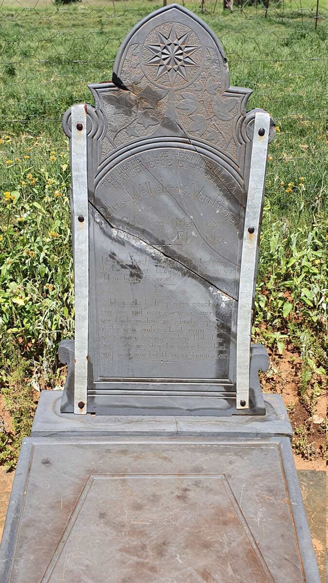 ROOIJEN Petrus Welhelmus, van 1883-1919