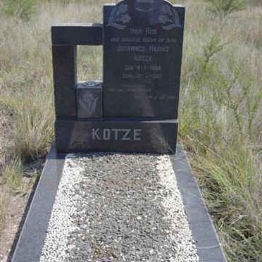 KOTZE Johannes Harmz 1888-1967