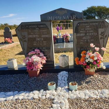 DIPPENAAR Christoffel Johannes Smith 1920-1992 &amp; Johanna Albertha Jacoba 1922-