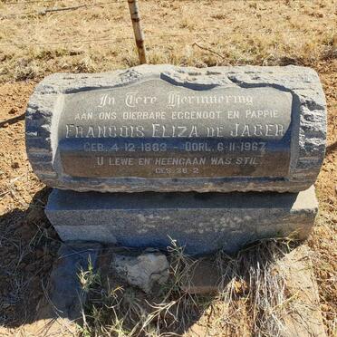 JAGER Francois Eliza, de 1883-1967