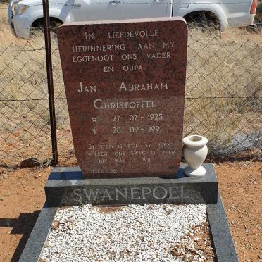 SWANEPOEL Jan Abraham Christoffel 1925-1991