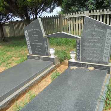 NAGEL Alwyn Francois 1914-1984 &amp; Susanna Maria SWANEPOEL 1917-1996