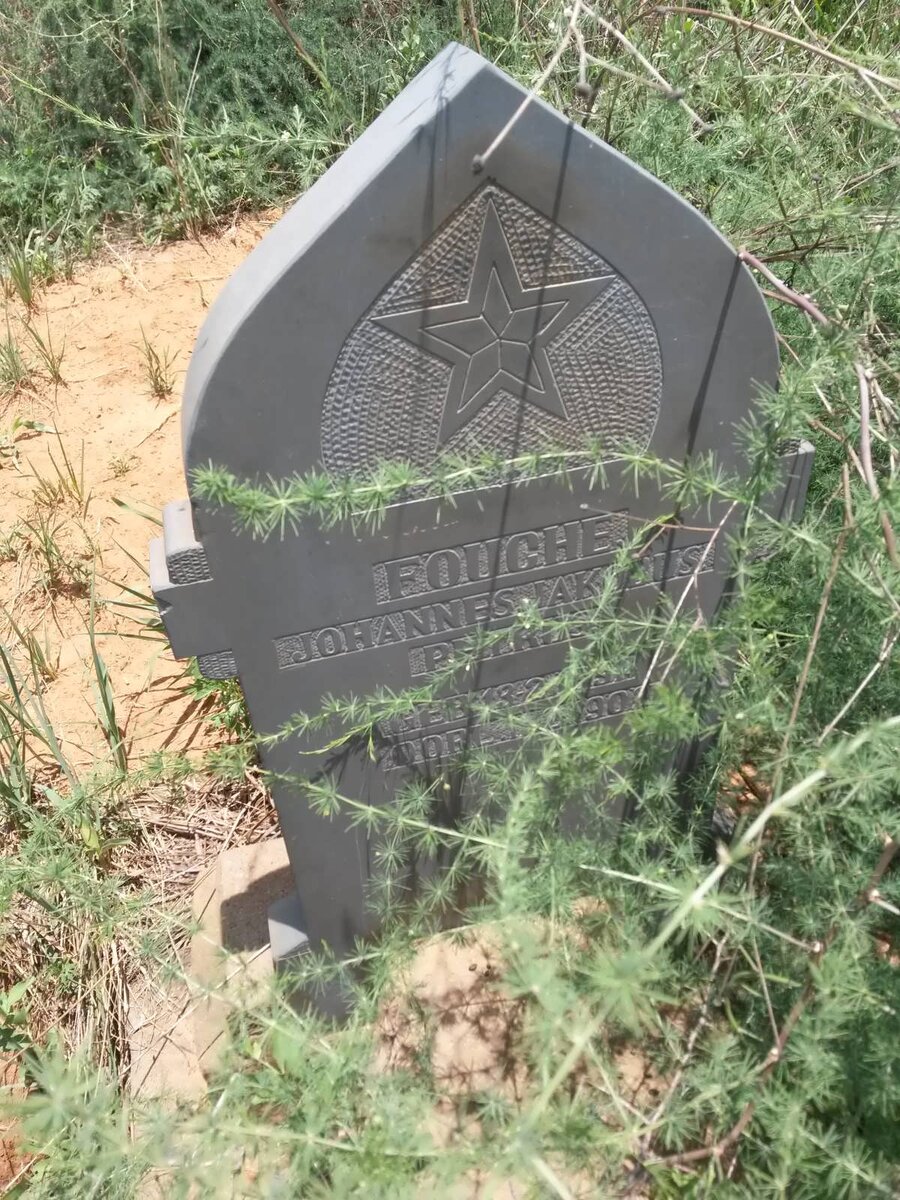 FOUCHE Johannes Jakobus Petrus 18??-1902