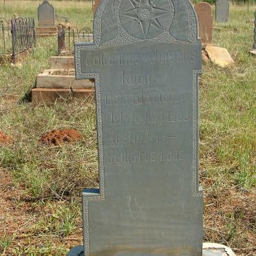 KOEN Johannes Jurgens 1860-1933
