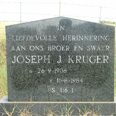 KRUGER Joseph J. 1906-1984
