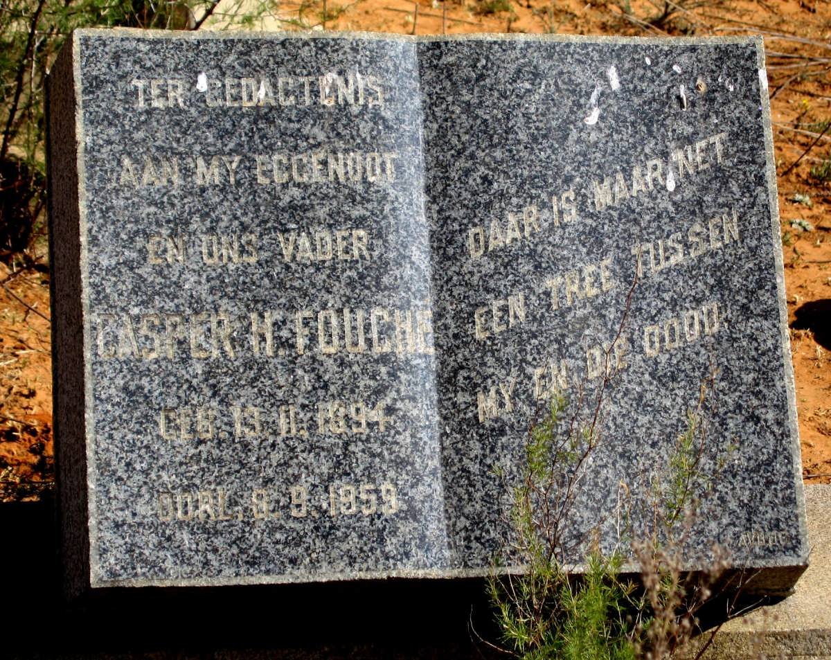 FOUCHE Casper H. 1894-1959
