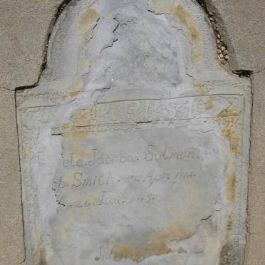 SALMONSE Janeta Jacoba nee SMITH 1815-1915