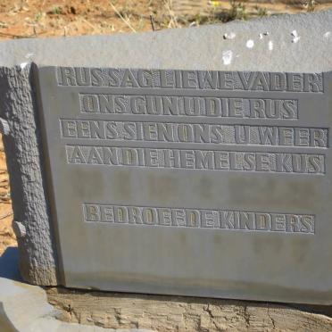FOUCHE Hendrik Jakobus Petrus 1872-1954